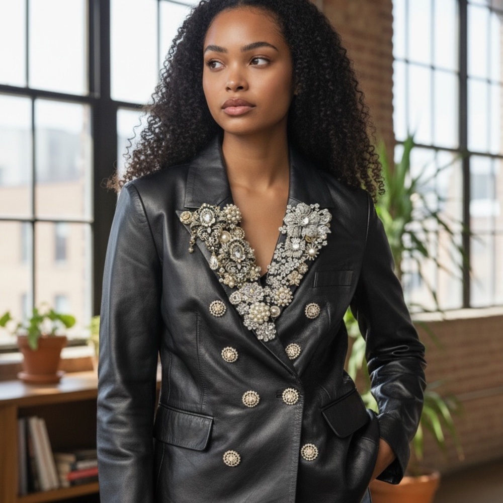 “Messy lapel”!